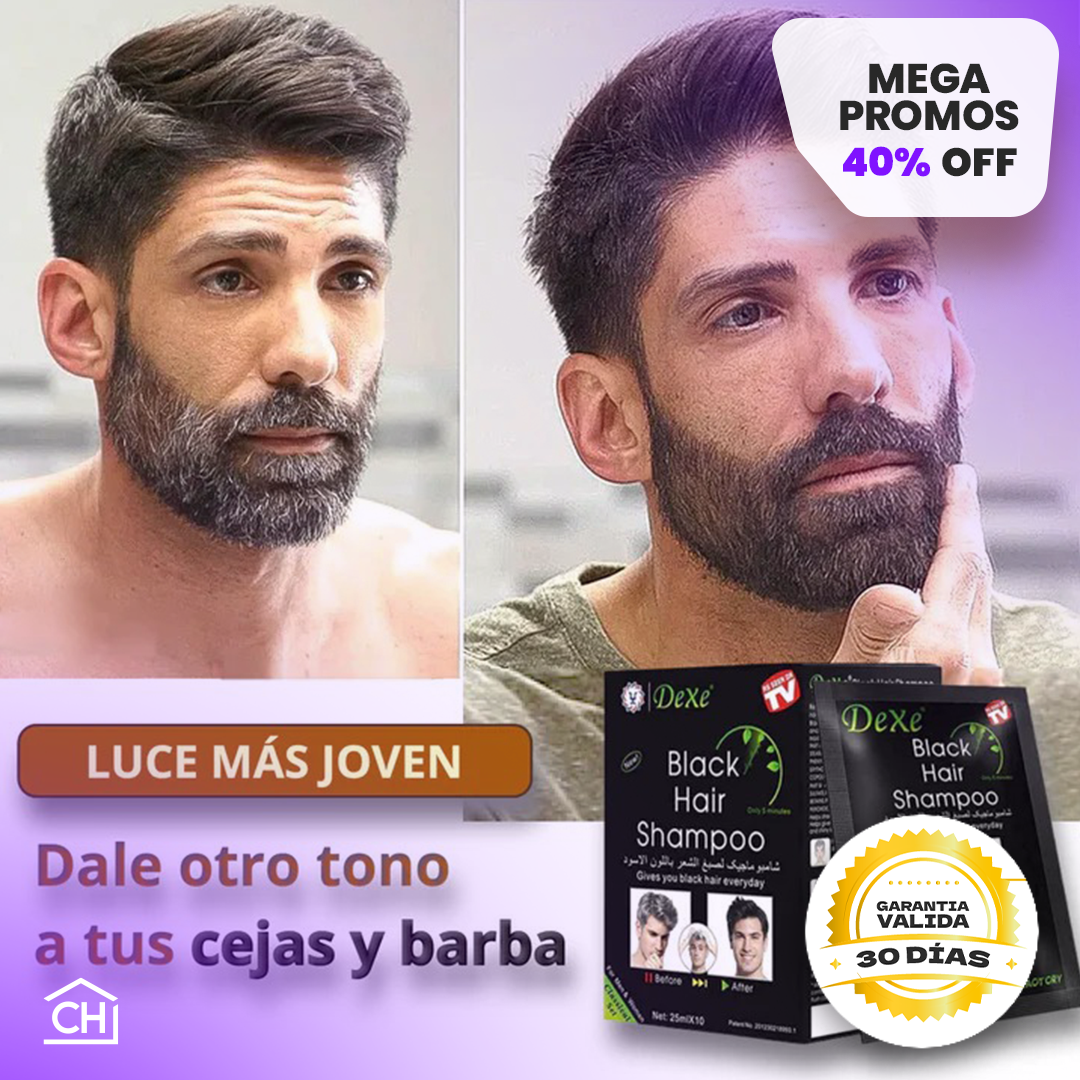 SHAMPOO ANTICANAS PARA HOMBRES