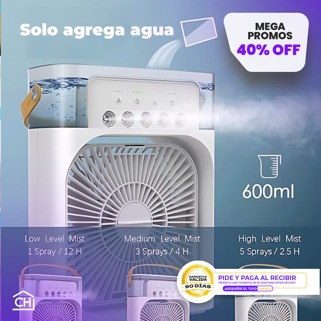 VENTILADOR DE AIRE ACONDICIONADO PÓRTATIL